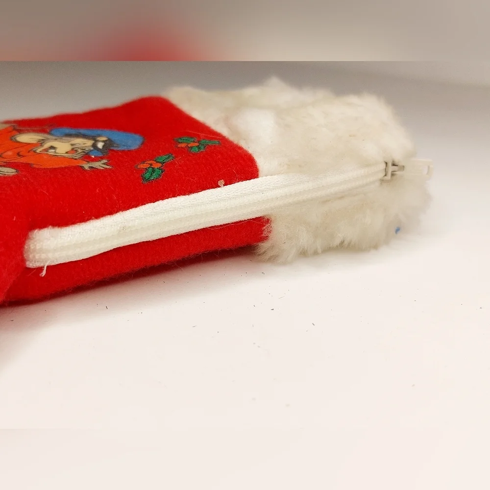 Vintage McDonalds/ Sears 1986 An American Tail Fieval Miniature Stocking‎